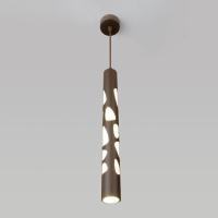 Подвесной светодиодный светильник Eurosvet DLR037 12W 4200K кофейный