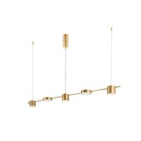 Подвесной светодиодный светильник Crystal Lux Tristan SP5 L1200 Gold