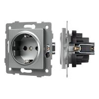Механизм электрической розетки SCT-MEU1-PL-GR-V (250V, 16A) Arlight 049816