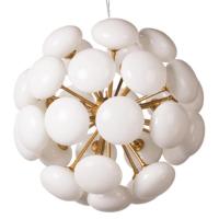 Подвесная люстра Imperium Loft Mid-Century Sputnik Milk Glass Chandelier 344002-22