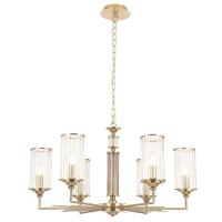 Подвесная люстра Crystal Lux Gloria SP6 Brass