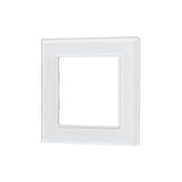 Рамка стеклянная FRM-GLARE-GS-1-WH Arlight 043786