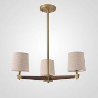 Подвесная люстра Imperium Loft Jorgenson D70 Beige/Dark Wood 203576-26