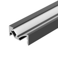 Профиль Arlight SL-Bevel-W21-2000 Anod Black 043688