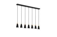 Люстра подвесная Alfa Light F3524-35 Black G9*7