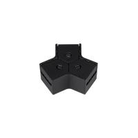 Коннектор тройной с питанием ART-INBELT-CON-T-POWER (BK, 48V) Arlight 049827