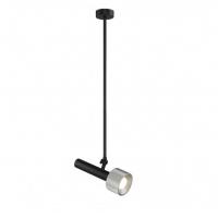 Подвесной светильник iLedex Delta 2361-1 BK+SL