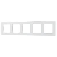 Рамка стеклянная FRM-GLARE-GS-5-WH Arlight 043805