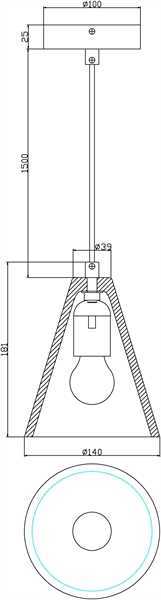 Подвесной светильник Deko-Light Pegasis 342108