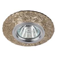 Встраиваемый светильник ЭРА LED с подсветкой DK LD4 CHP/WH Б0028122