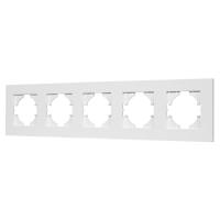 Рамка пластиковая FRM-PERIO-PL-5-WH Arlight 049762