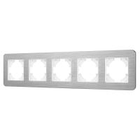 Рамка алюминиевая FRM-AKIRY-AL-5-SR Arlight 049734