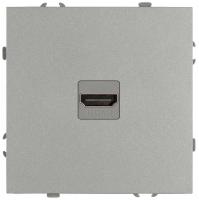 Розетка ЭРА Galaxy 15-3114-03 HDMI IP20 алюминий Б0070796