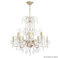 Подвесная люстра Crystal Lux Odelis SP12 Gold