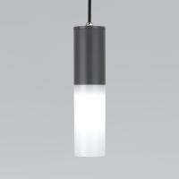 Уличный подвесной светильник Elektrostandard Glas 5602 TECHNO серый a062781