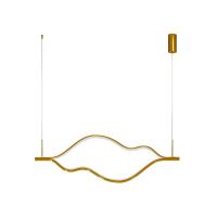 Подвес Kink Light Линн латунь w140*3 h200 Led 50W (3000K) 08258-140,36P