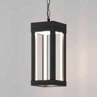 Уличный подвесной светодиодный светильник Elektrostandard Frame 1528 Techno Led черный a051857