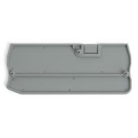 LD561-1-40 Торцевая заглушка для ЗНИ LD553 4 мм²  (JXB ST 4), серый STEKKER