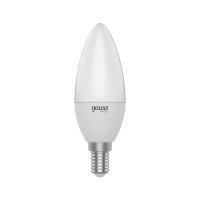 Лампа светодиодная Gauss E14 5,5W 3000К матовая 1033116