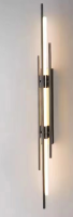 Бра Alfa Light F1024-68 600MM BK 3000K