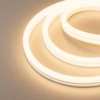 Светодиодная лента герметичная MOONLIGHT-SIDE-X336-12x24mm 230V Warm2700 (11 W/m, IP65, 50m, wire x1) Arlight 055520