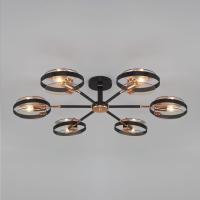 Потолочная люстра Eurosvet Gallo 70121/6 черный