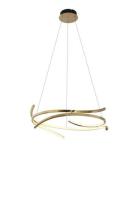 Люстра подвесная Alfa Light F0424-09 600mm rose gold