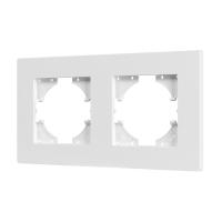 Рамка пластиковая FRM-PERIO-PL-2-WH Arlight 049750