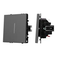 Механизм звонкового выключателя LED SWT-NOBE-MKR1-SFPL-L-GR (230V, 10A) Arlight 061736