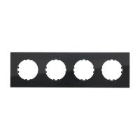 Рамка LK Studio 4-постовая квадрат (черный) Vintage-Quadro 884408-1