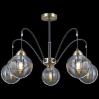 Потолочный светильник ILLUMICO IL0433-5PSQ-79 BK AB