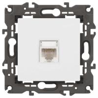 Розетка ЭРА Elegance 14-3107-01М RJ45, белый матовый Б0065763