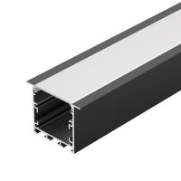 Профиль LINIA49-F-M-2000 BLACK Arlight 057040