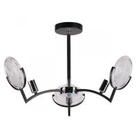 Потолочная люстра IMEX MD.51382-3-P BCH+BK