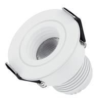 Мебельный светодиодный светильник Arlight LTM-R45WH 3W Warm White 30deg 015398