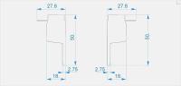 Заглушка Deko-Light End Cap H-EL-03-10 Set 2 pcs 979210