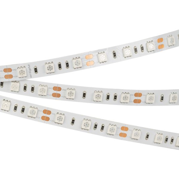 Светодиодная лента Arlight 14,4W/m 60LED/m 5060SMD ультрафиолет 5M 012815(2)