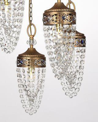 Подвесная люстра Lumien Hall Саял P17070/5PCC