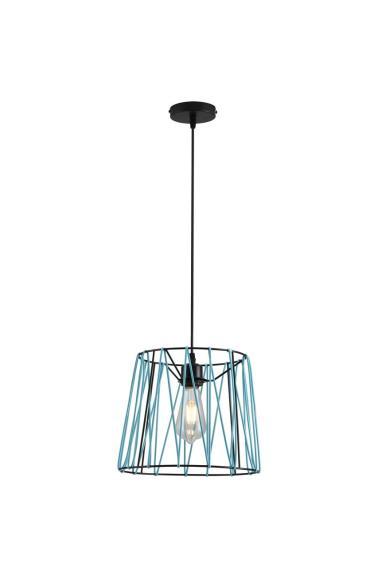 Светильник подвесной Alfa Light F3524-39 Blue E27*1