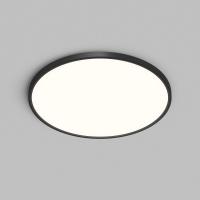 Потолочный светодиодный светильник Denkirs Thin DK6524-BK