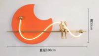 Бра Alfa Light F4324-27 L1000*H530 orange