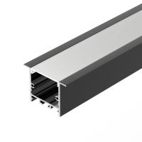 Профиль Arlight SL-LINIA49S-F-2000 ANOD BLACK 039389