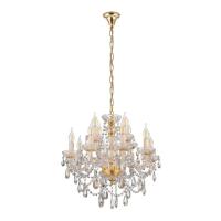 Подвесная люстра Lumina Deco Eliza LDP 7026-8+4 SL+GD