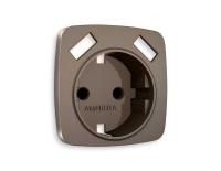 Лицевая панель розетки AMBRELLA VOLT OP6390