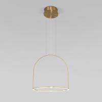 Подвесной светодиодный светильник Eurosvet Over 90322/1 латунь