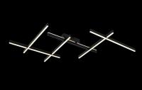 Люстра подвесная Alfa Light F3924-45 black 70W 120*90*1 2
