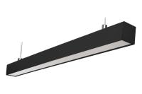 Светильник линейный светодиодный подвесной Uniel ULO-K10D 52W/5000K/L125 IP65 BLACK UL-00012274