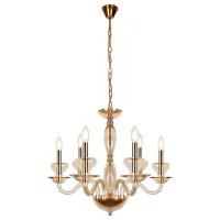 Подвесная люстра iLamp Mercury P9448-6 Gold