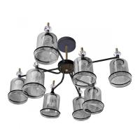 Потолочная люстра IMEX MD.4890-8-S COFFEE+FGD