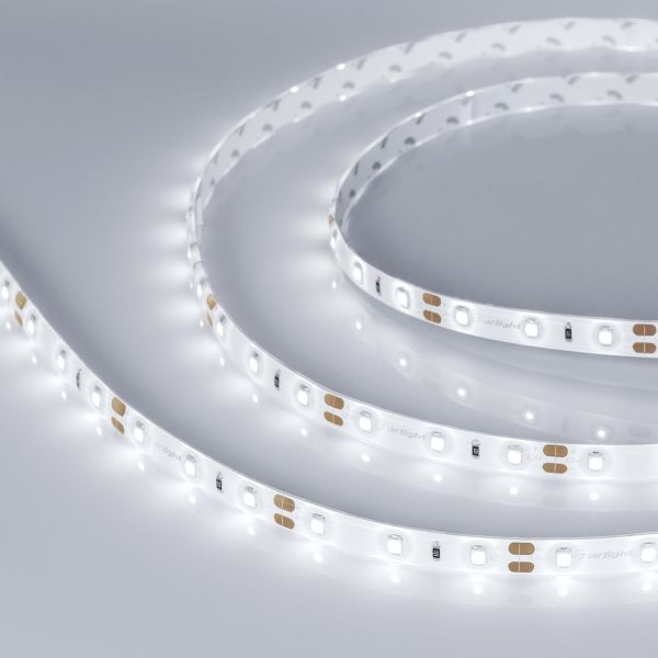 Светодиодная влагозащищенная лента Arlight 7,2W/m 60LED/m 2835SMD холодный белый 5M 020517(2)